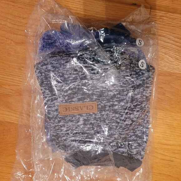 🐾 Derulia Small Dog Sweaters (Set of 2) – Cozy Pet Clothing for small dog breed - Picture 12 of 13